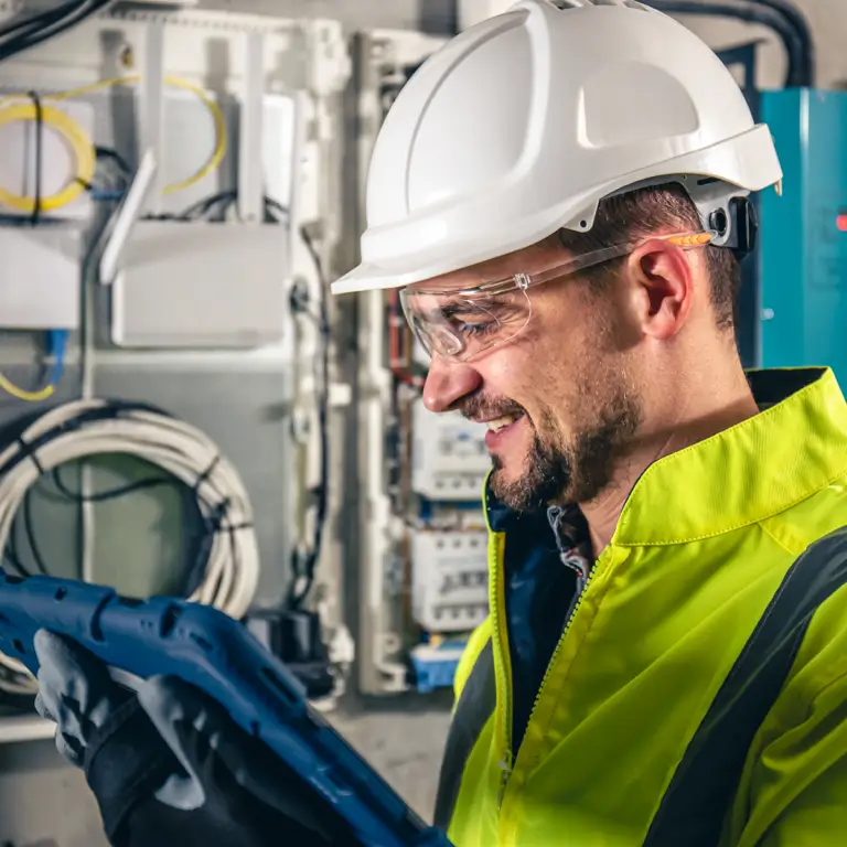 engineer at work