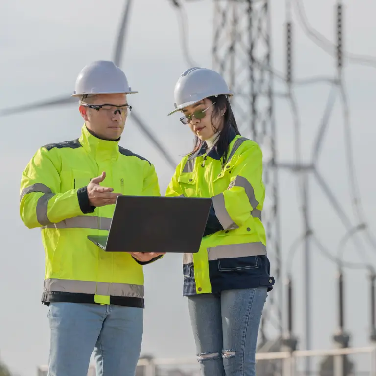 On-site engineers